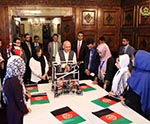 You Symbolized a New Afghanistan: Ghani to Robotics Girls
